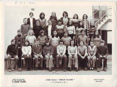 photo de classe clamecy college