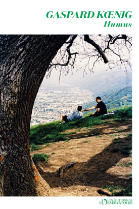 humus de gaspard koenig